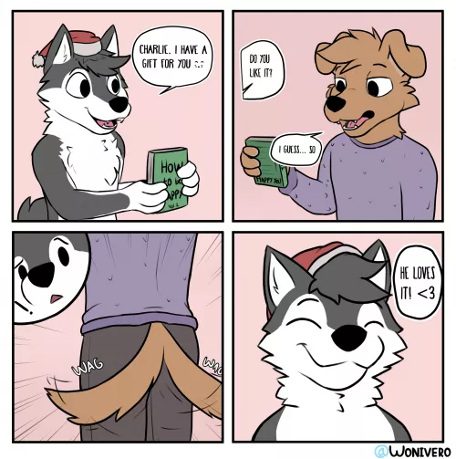 Uncovered emotions (comic by me for a Christmas special) by Wonivero