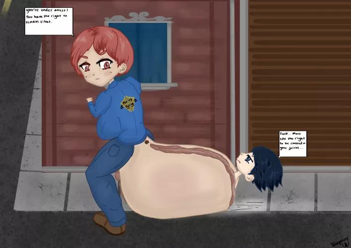 Under Arrest, by Wompussy by Electrical_Phone7955