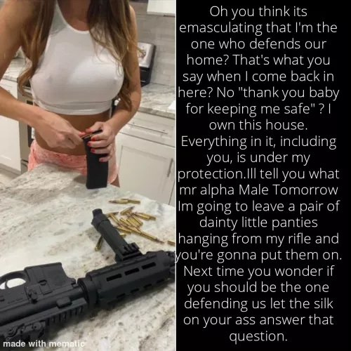 Under her roof. Under her protection by HW247