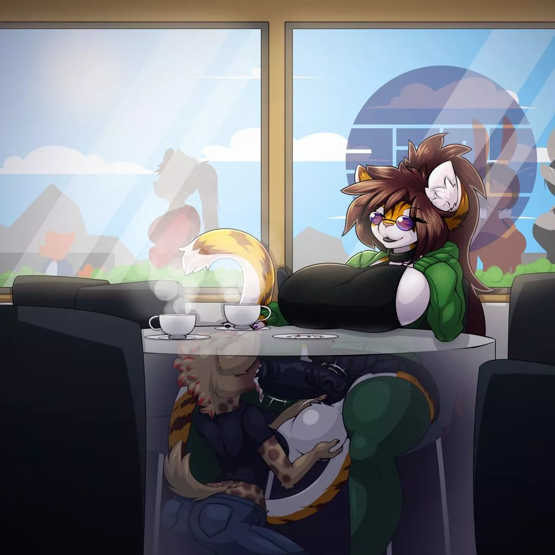 Under the Cafe table [H/M] (limebreaker) posted by UserNames-Username