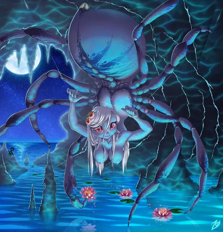 Under the moonlight by The1andonlygogoman64