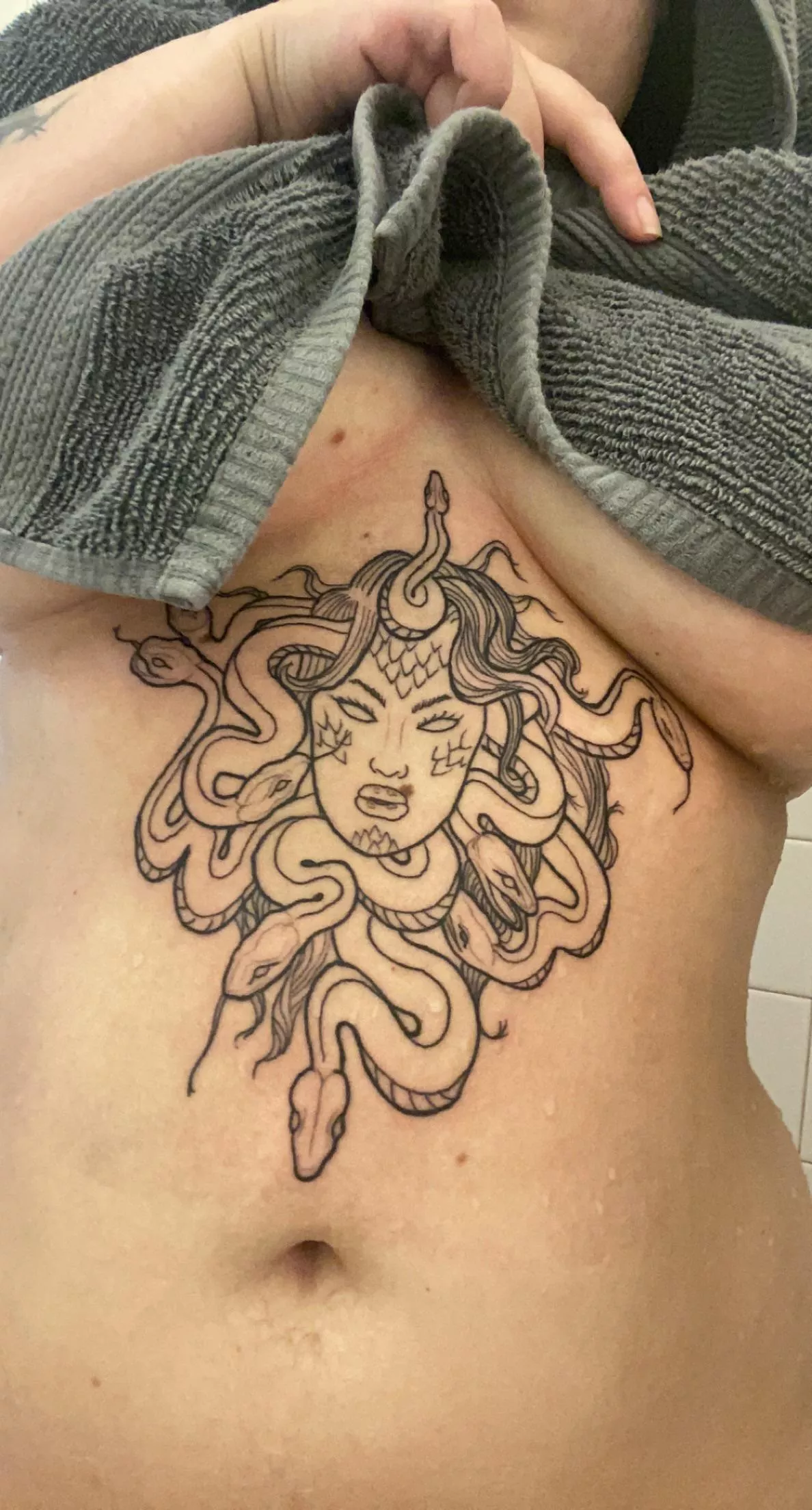 Underboob and tattoos posted by Risen-Phoenixx