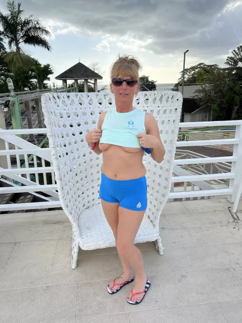 Underboob from Jamaica by alenacougar