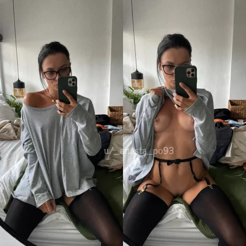 Undress my stockings by _anasta_po93