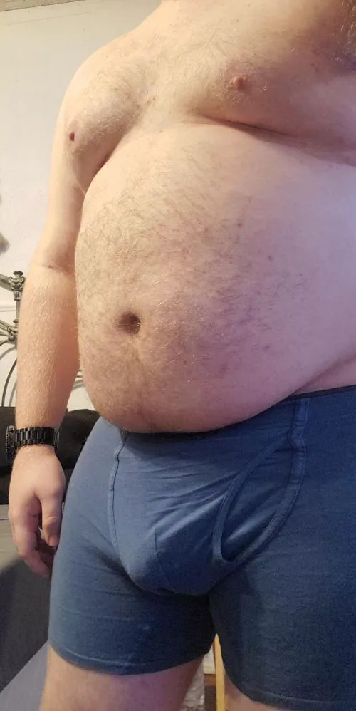 Undressed and winding down after work. Care to join me? by Tankywoof