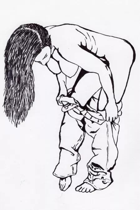 Undressing Female 7 by themadpisces