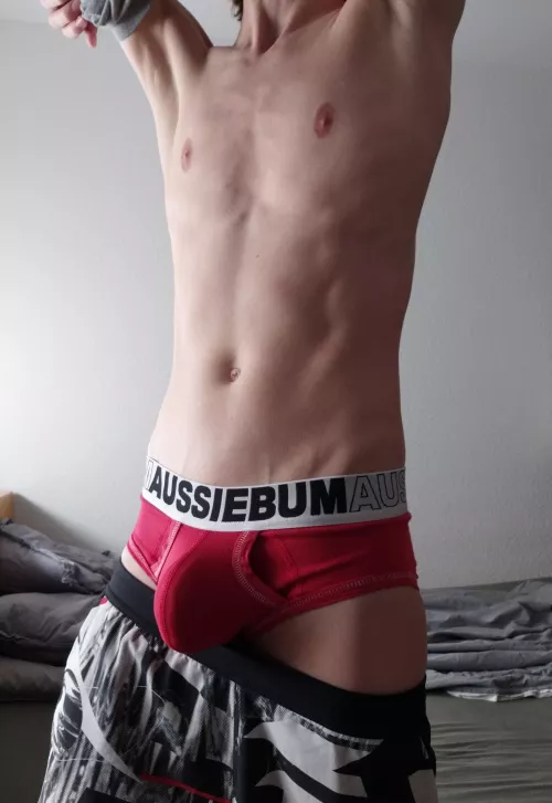 Undressing in progress... by Foueteur