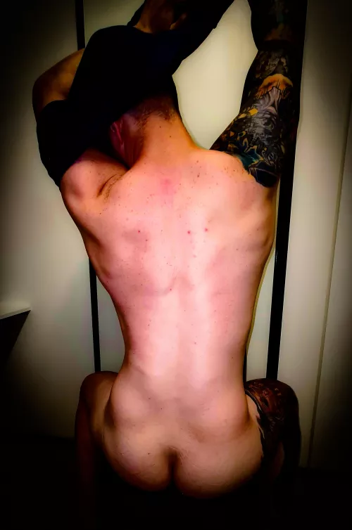 Undressing, it's like unwrapping a gift by InkedUncut