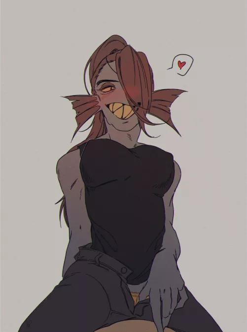 [Undyne] is horny (@Under_kmtree05) by renegade_zibit