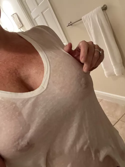 unexpected visit into the pool by ridingfortitties