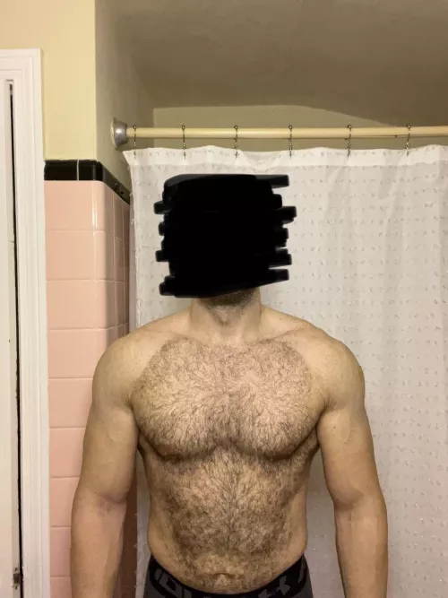 Unflexed normal pose after a shower 😊 by vthrowmeaway