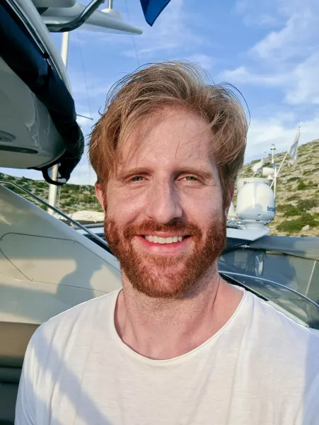 Unsuccessfully tryin' to get a tan by gingerbeardman-1984