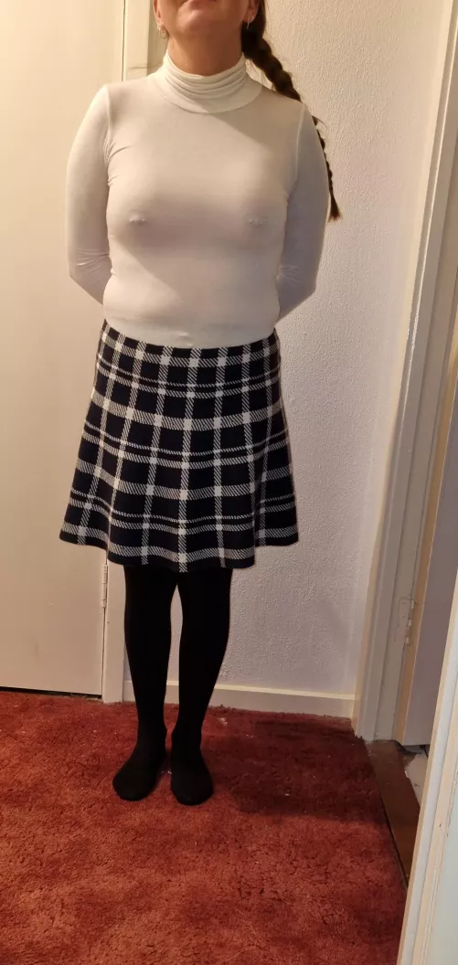 Up and ready for work 😋. Bit revealling?? by scottishcouple35