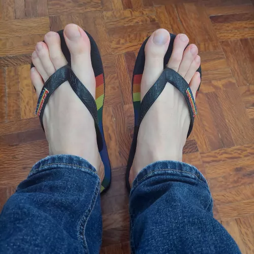 Up close and personal 😁 by PortugueseFeetLover