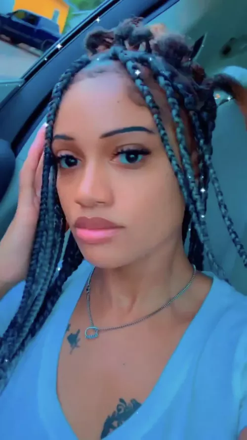 up early today trying my best to be cute but I’m told I just look like a hoodrat n***** mom and I accept that ☹️ KIK// FineAssSub by FineGhettoSub