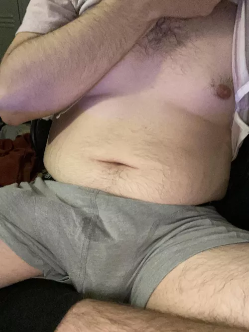 Up late and super stuffed tonight by beerbellybloater