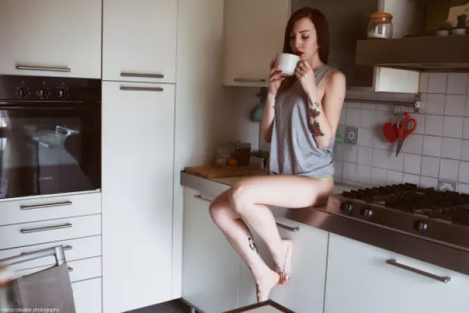 Up on the counter by bubblr