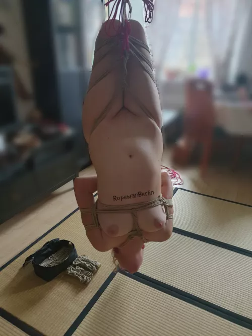 Upside down mermaid suspension 2/2. by RopemanBerlin