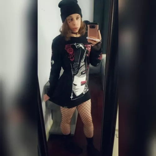 upvote to support goth femboy season (even tho that's year-round for me) by conureCC