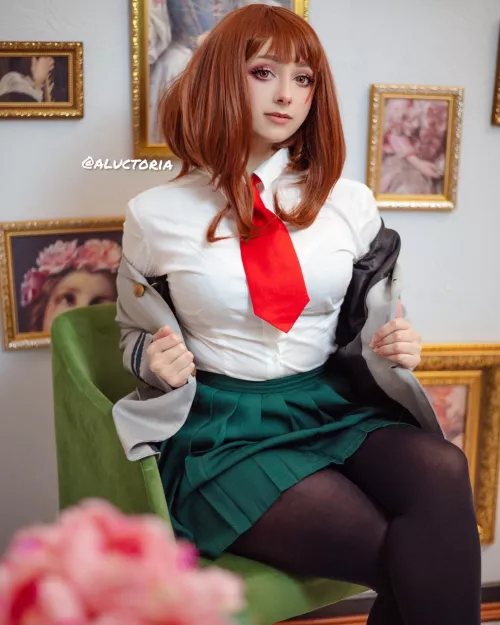 Uraraka Ochako cosplay by Aluctoria by aluctoria_
