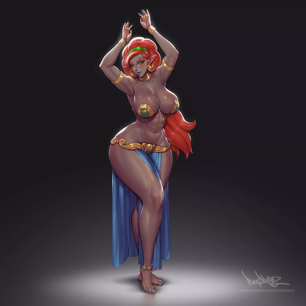 Urbosa has nothing to hide (pinkdrawz) posted by Static-Flux