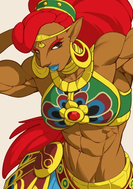 Urbosa (Pokkuti) [Legend of Zelda] by elee0228