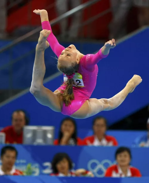 USA artistic gymnast Nastia Liukin at the 2008 Olympics by star_form_tree