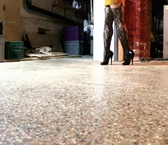 Using a body stocking as pantyhose by kinkycurvyy