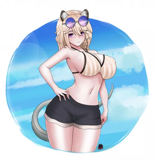 Utage (MechaPaw) [Arknights] by MechaPaw