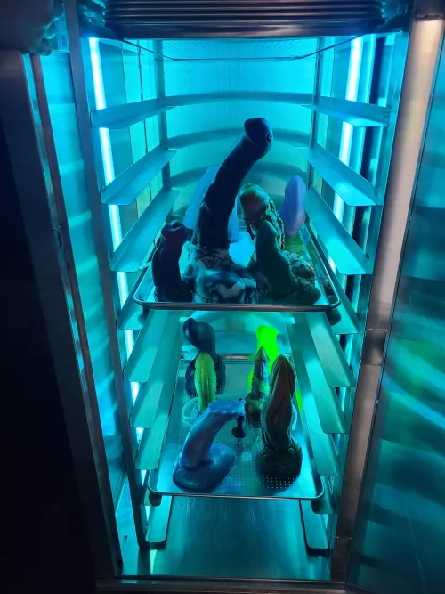 UV sterilization in progress...... by sexycovid2020