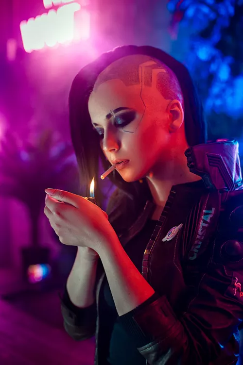 V from Cyberpunk 2077 by Oichi by oichi-official