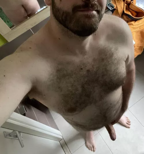 Vacation horniness! My ass wanted to say hi 😈 by GayBearLux