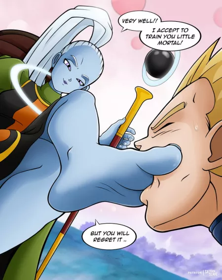 Vados toes (saiyan-slave) [Dragon Ball] by VictorD3