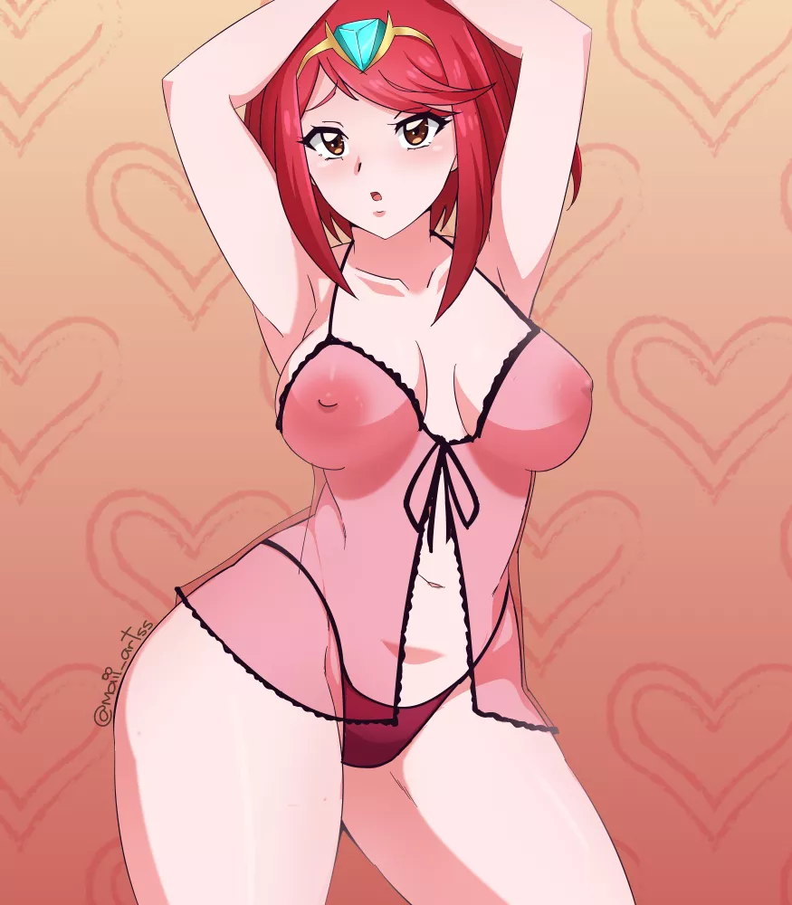 Valentine's Day Pyra ❤️ posted by maiiartss