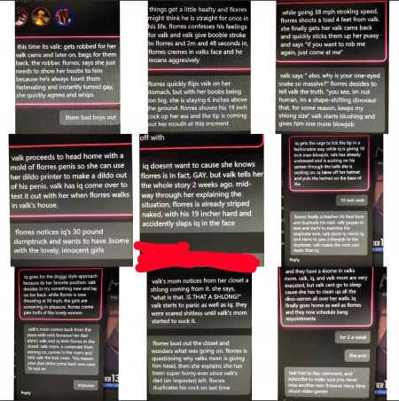 Valk, flores, and iq have a fun time by iFloattz