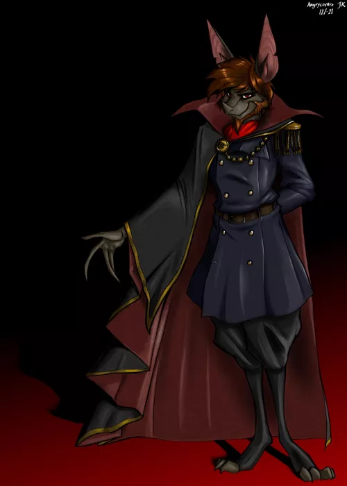 Vampire Bat (Art by me) by Angrycontra