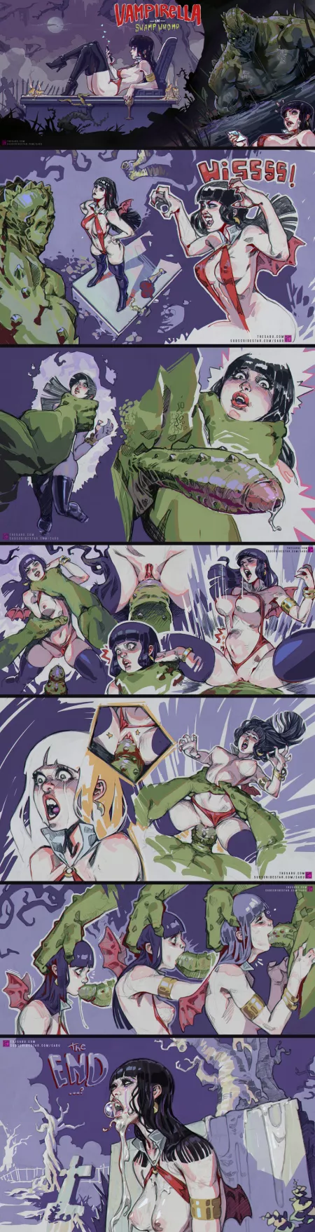 vampirella (sabudenego) [dynamite comics] by Sexhmm31