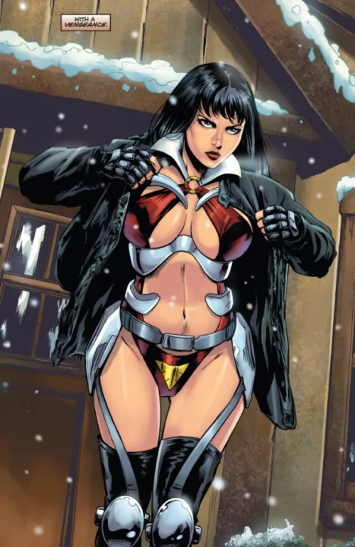 Vampi's Exoskeleton [Vengeance of Vampirella (2019) #23] by lordhater1