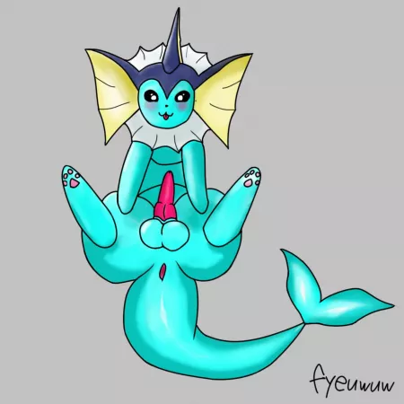Vaporeon by (fyeuwuw) by Wild_lesbiab