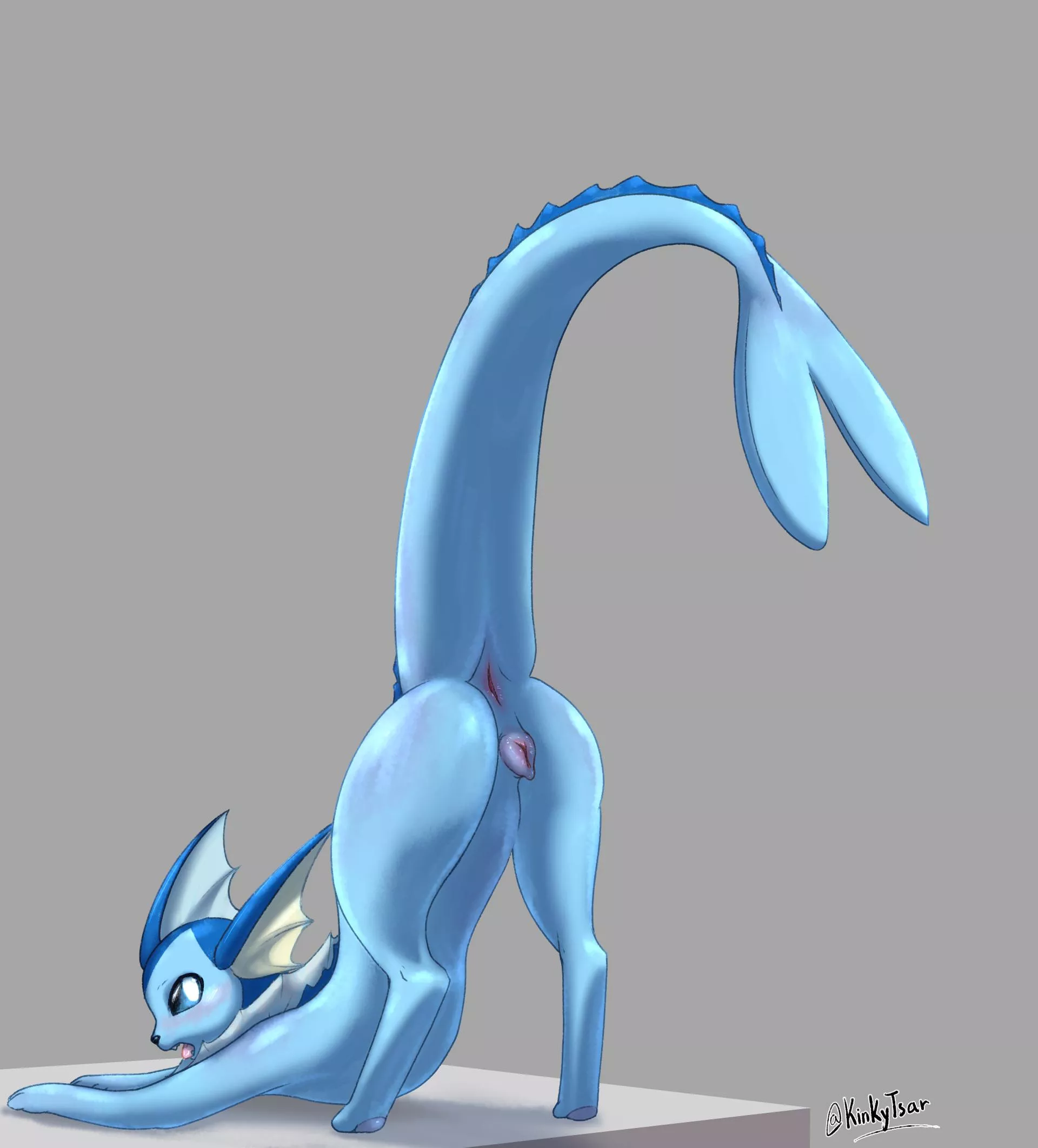 Vaporeon in Heat [F] (Kinkytsar) posted by OwO_Bot