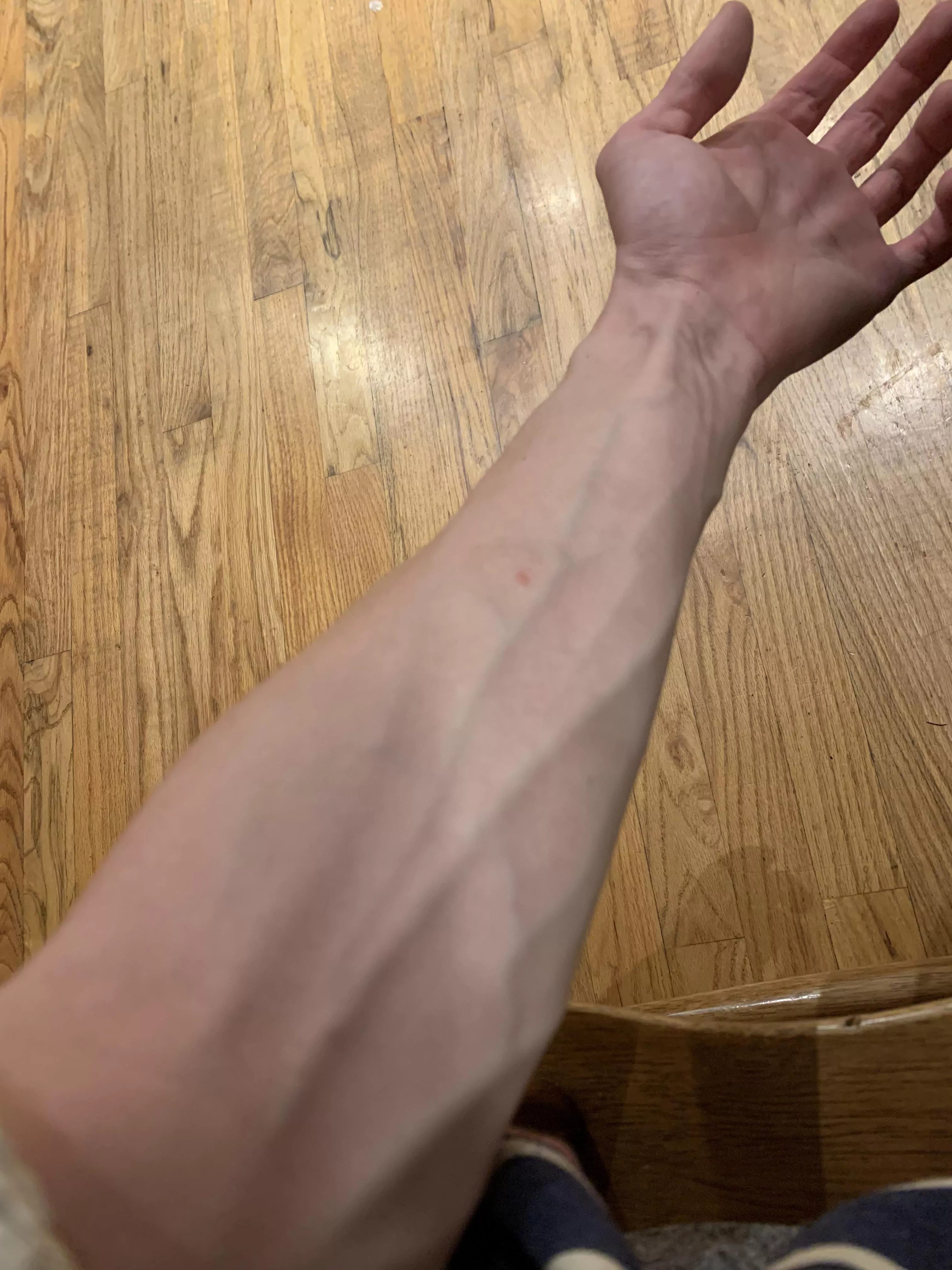 Veins for days… posted by getaloadofthisbod