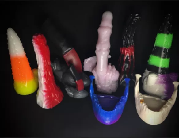 Velvet Alley Designs on Etsy have some incredible customization options and their work is super unique. Just a few from my collection. by YesMissSalt