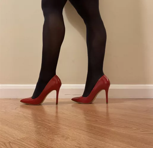 Velvet Wolford’s, do they go with my red heals? by ELK0193
