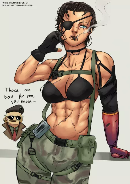 Venom Snake (Nirefuster) [Metal Gear] by sweylyn1
