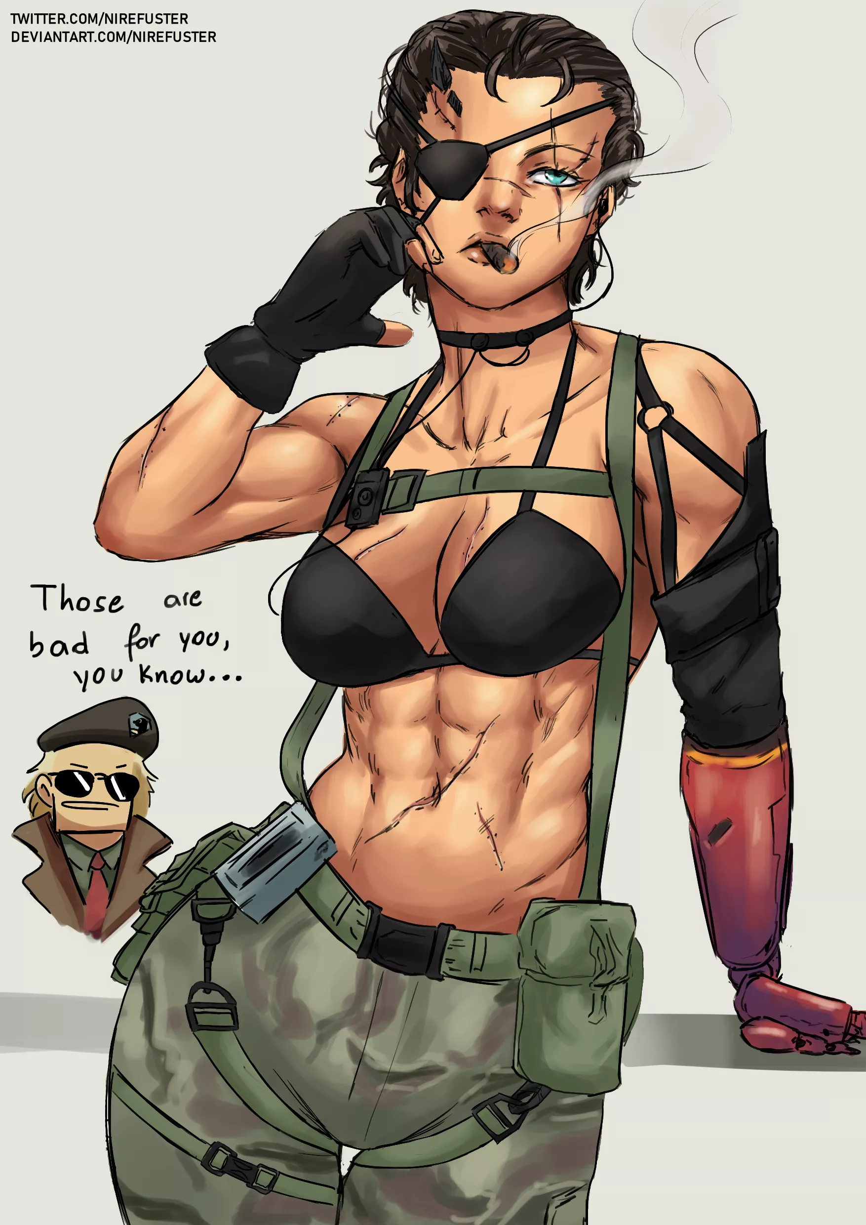 Venom Snake (Nirefuster) [Metal Gear] posted by sweylyn1