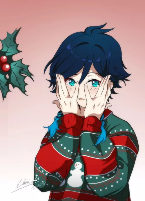 Venti can't wait for Christmas by pedoro_pedoro