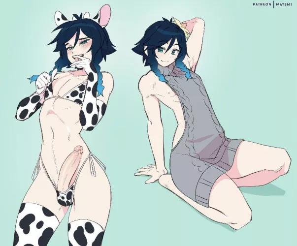 Venti is a top tier femboy UwU (Matemi) by Futabaismywaifu