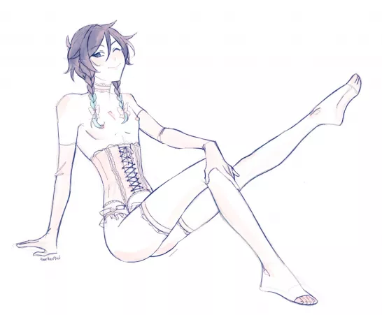 Venti Loves Lingerie by VentiIsMyWaifu