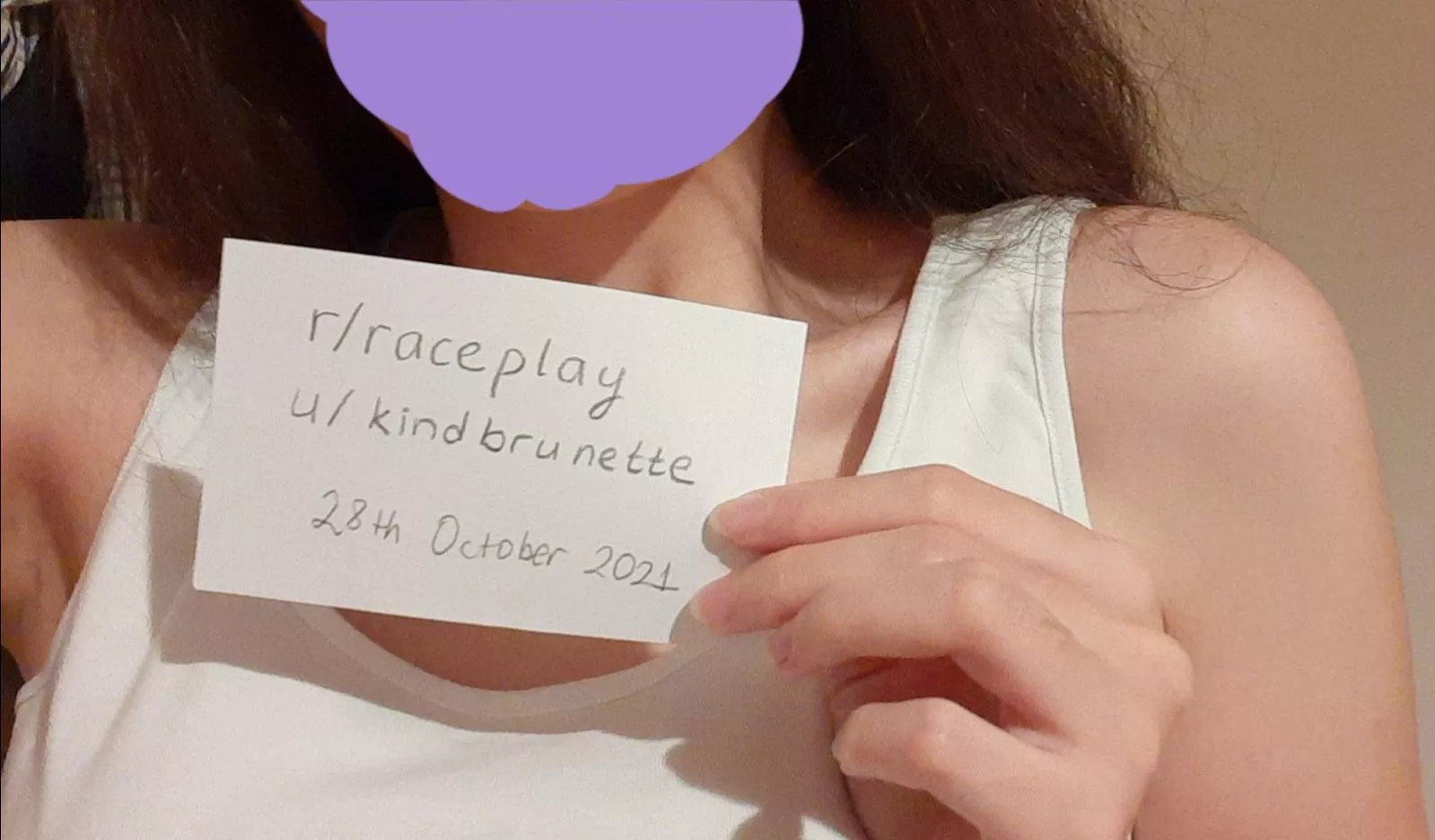Verification post :) posted by kindbrunette