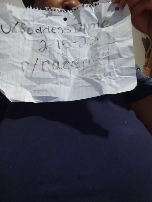 Verification post by GoddessDime